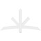 Ekena Millwork Alberta Architectural Grade PVC Gable Bracket, 60"W x 32 1/2"H x 2"D x 4"F, 13/12 Pitch GBP060X33X0204ALB00 - alternate 3
